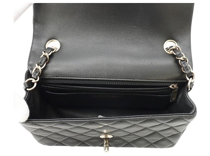Timeless Borsa Chanel Matelassé Black Nero - vista 6