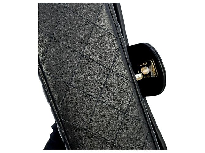 Timeless Borsa Chanel Matelassé Black Nero - vista 8