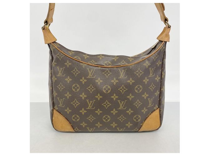 Borsa a Spalla Louis Vuitton Monogram Boulogne Marrone - vista 11