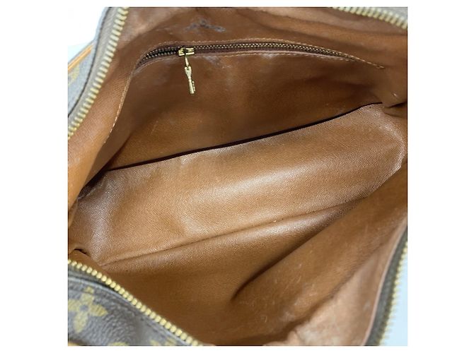 Borsa a Spalla Louis Vuitton Monogram Boulogne Marrone - vista 4