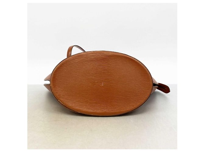 Borsa a Spalla Louis Vuitton Epi Saint Jacques Marrone - vista 3