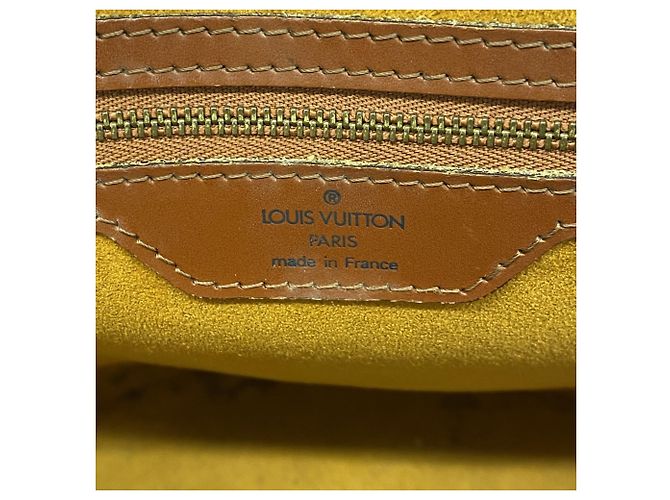 Borsa a Spalla Louis Vuitton Epi Saint Jacques Marrone - vista 5
