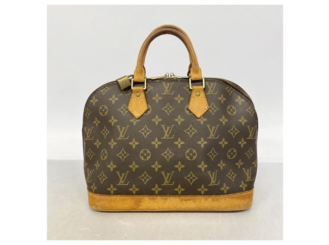Borsa Louis Vuitton Alma Monogram M51130 Marrone - vista 10
