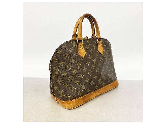Borsa Louis Vuitton Alma Monogram M51130 Marrone - vista 2