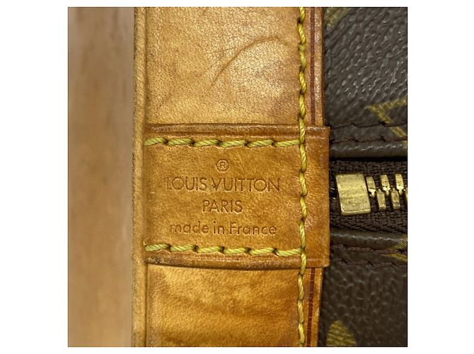 Borsa Louis Vuitton Alma Monogram M51130 Marrone - vista 5