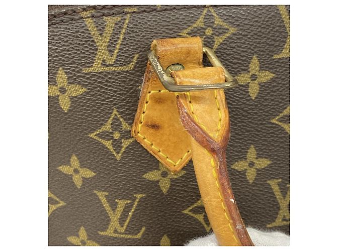 Borsa Louis Vuitton Alma Monogram M51130 Marrone - vista 8
