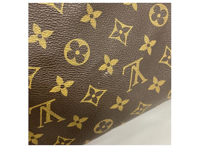 Borsa Louis Vuitton Monogram Speedy 35 Marrone - vista 10
