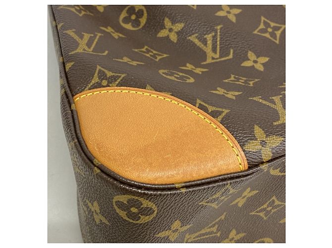 Borsa a Spalla Louis Vuitton Monogram Boulogne 35 Marrone - vista 10