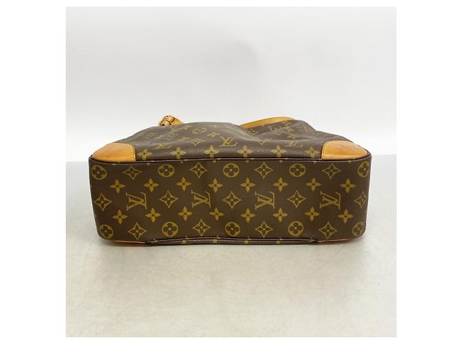Borsa a Spalla Louis Vuitton Monogram Boulogne 35 Marrone - vista 3