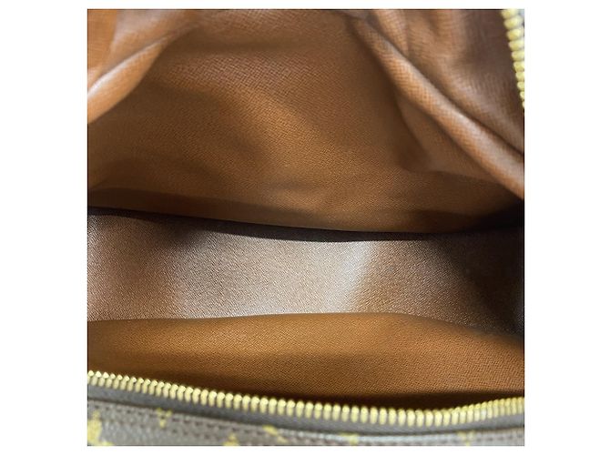 Borsa a Spalla Louis Vuitton Monogram Boulogne 35 Marrone - vista 4