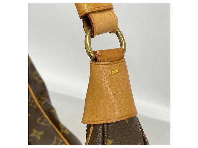 Borsa a Spalla Louis Vuitton Monogram Boulogne 35 Marrone - vista 8