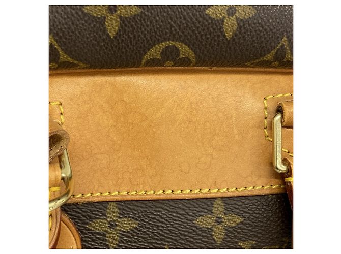 Louis Vuitton Monogram Deauville Handtasche Braun - Ansicht 10
