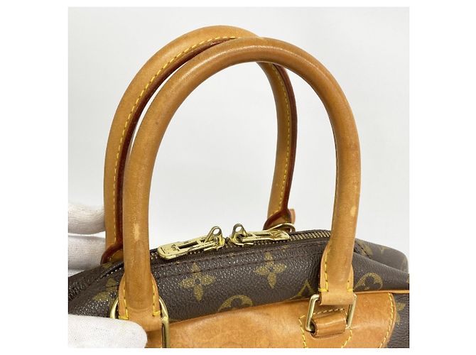 Louis Vuitton Monogram Deauville Handtasche Braun - Ansicht 8