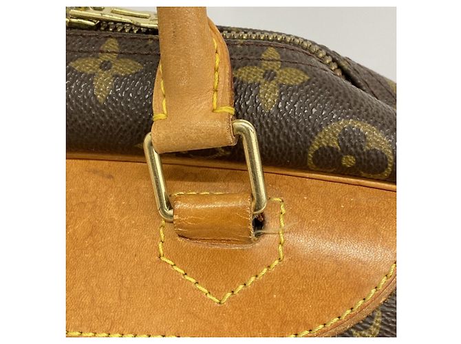 Louis Vuitton Monogram Deauville Handtasche Braun - Ansicht 9