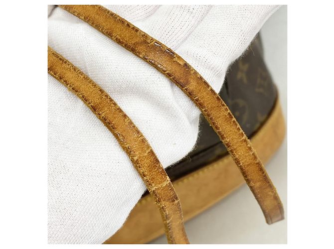Zaino Louis Vuitton Monogram Montsouris MM Marrone - vista 6