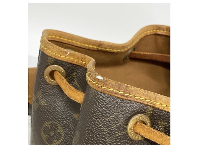 Zaino Louis Vuitton Monogram Montsouris MM Marrone - vista 7