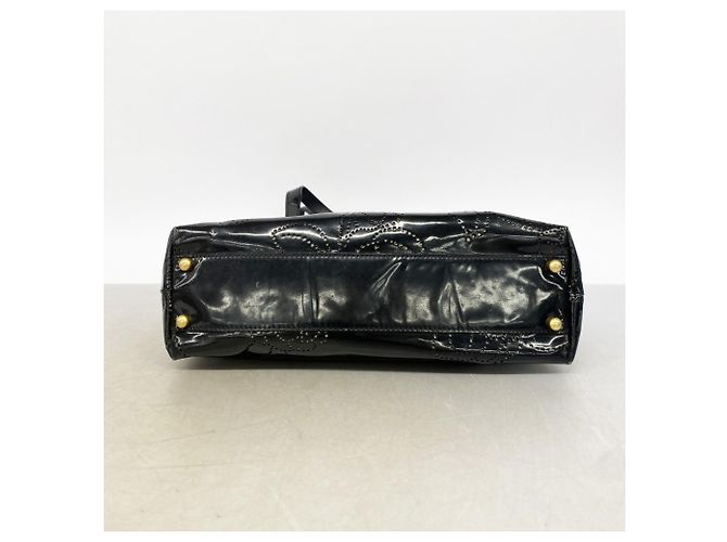 Borsa Tote Chanel Camellia Nero - vista 3