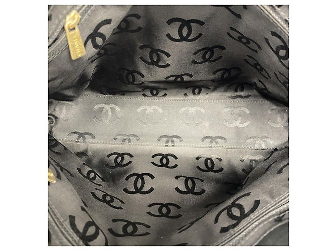 Borsa Tote Chanel Camellia Nero - vista 4