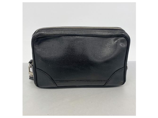 Clutch Louis Vuitton Taiga Pavel Grigio - vista 13