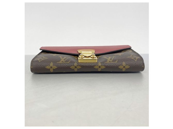 Louis Vuitton Monogram Portefeuille Pallas Long Wallet Fuschia - vista 2