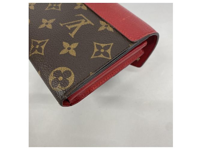 Louis Vuitton Monogram Portefeuille Pallas Long Wallet Fuschia - vista 7