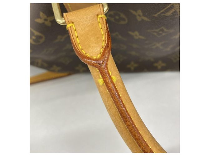Louis Vuitton Boston Monogram Keepall Bandoulière 55 Marrone - vista 9