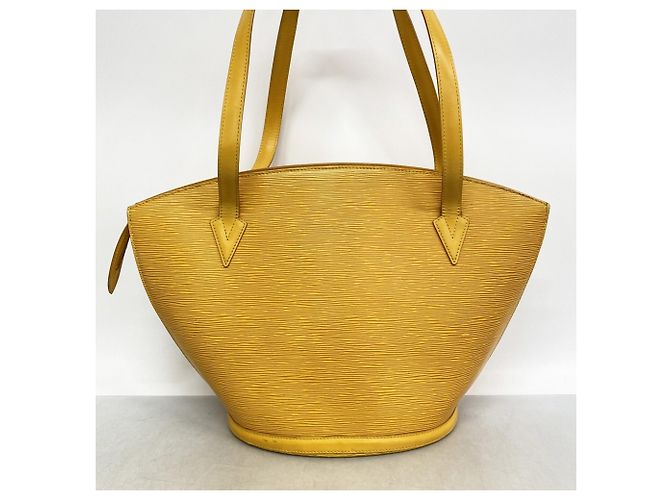 Borsa a Spalla Louis Vuitton Epi Saint Jacques Giallo - vista 11