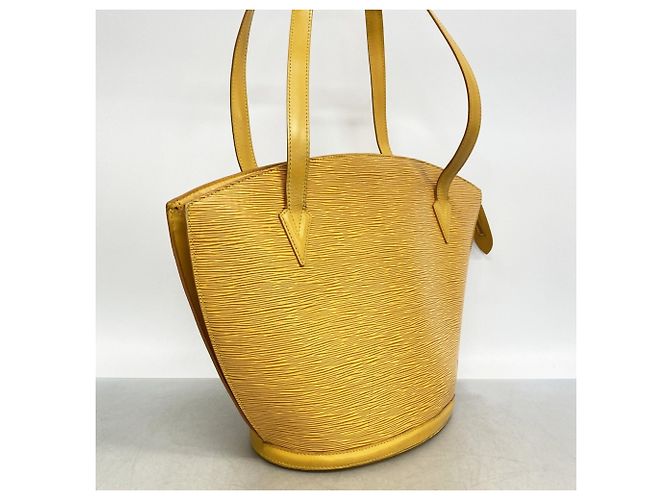 Borsa a Spalla Louis Vuitton Epi Saint Jacques Giallo - vista 2