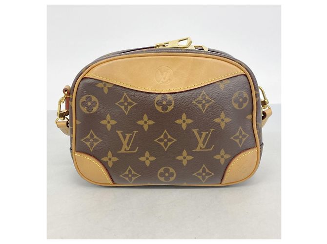 Louis Vuitton Monogram Deauville MINI Shoulder Bag Brown - view 10