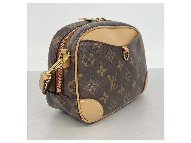 Louis Vuitton Monogram Deauville MINI Shoulder Bag Brown - view 2