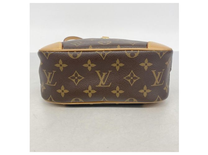 Louis Vuitton Monogram Deauville MINI Shoulder Bag Brown - view 3