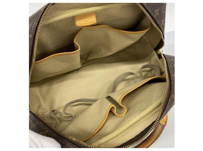Borsa Louis Vuitton Monogram Deauville Marrone - vista 4