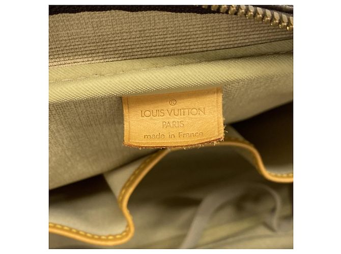 Borsa Louis Vuitton Monogram Deauville Marrone - vista 5
