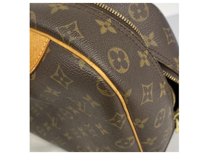Borsa Louis Vuitton Monogram Deauville Marrone - vista 8