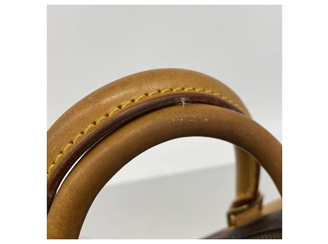 Borsa Louis Vuitton Monogram Deauville Marrone - vista 9