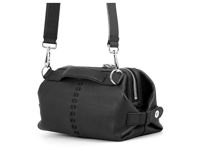 Borsa Fendi Selleria Siesta Small Nero - vista 2