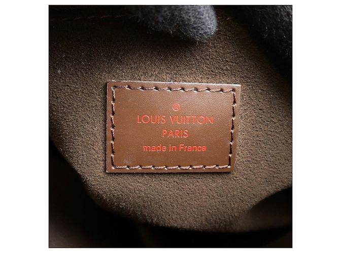 Borsa a Spalla Louis Vuitton Damier Portobello PM Marrone Damier ebene - vista 11
