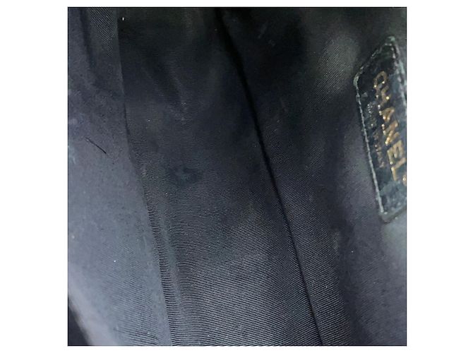 Borsa Chanel Boy Chanel nera Nero - vista 13