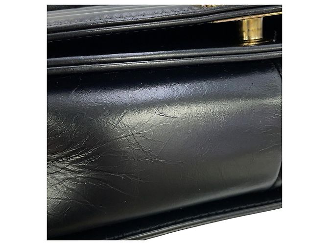 Borsa Chanel Boy Chanel nera Nero - vista 9