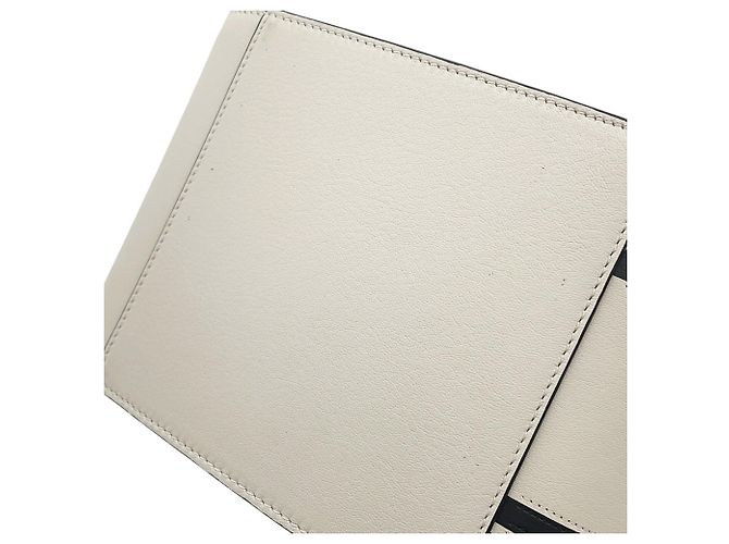 Borsa a mano compatta in pelle Loewe Hammock Bianco - vista 9