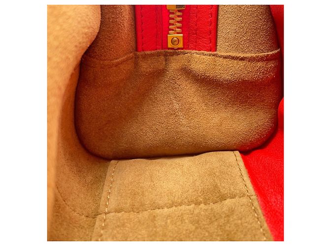 Borsa a mano in pelle Loewe Amazona 23 Rosso - vista 10
