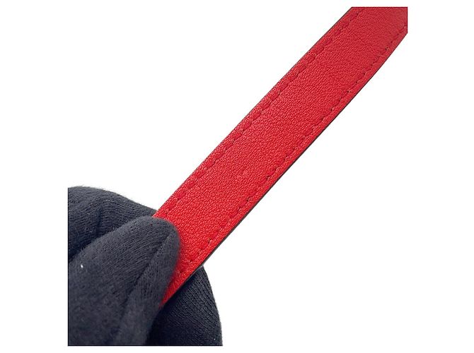 Borsa a mano in pelle Loewe Amazona 23 Rosso - vista 15
