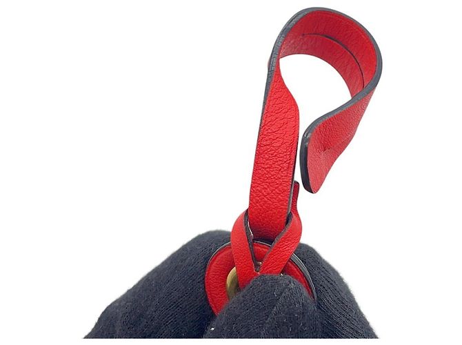 Borsa a mano in pelle Loewe Amazona 23 Rosso - vista 16