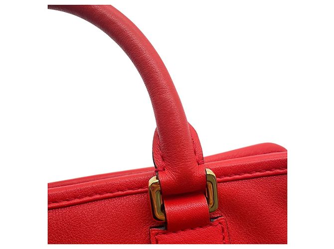 Borsa a mano in pelle Loewe Amazona 23 Rosso - vista 7
