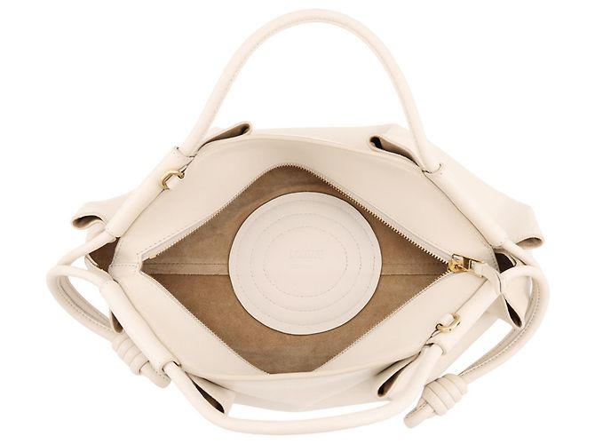 Borsa a mano in pelle Loewe Paseo Small Crudo - Ansicht 6