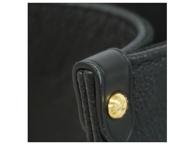 Borsa Louis Vuitton Monogram Empreinte OnTheGo PM Nero - vista 7