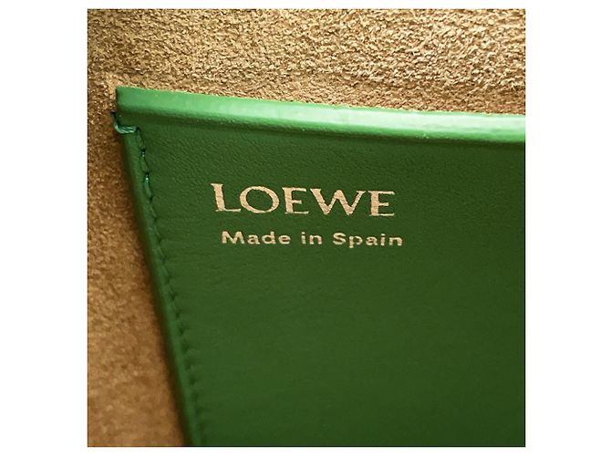 Borsa a Spalla Loewe Pebble Pouch Verde - vista 13