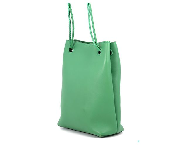 Borsa a Spalla Loewe Pebble Pouch Verde - vista 2