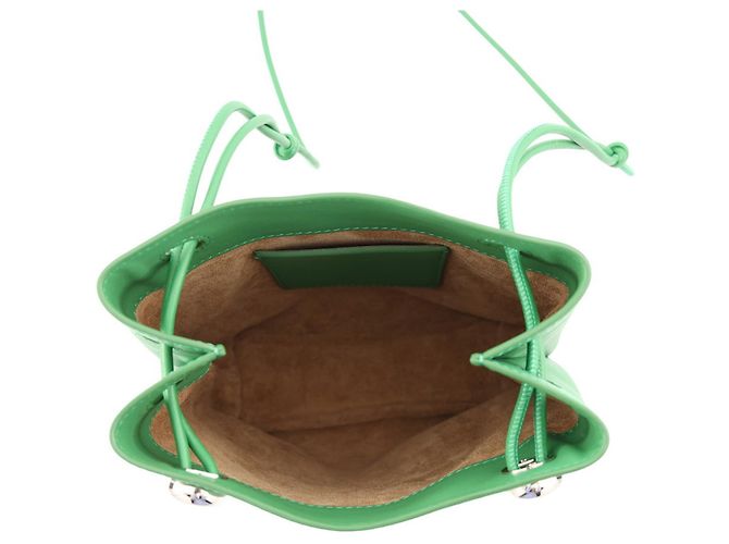 Borsa a Spalla Loewe Pebble Pouch Verde - vista 5