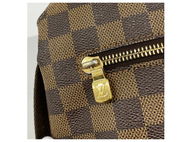 Borsa a Spalla Louis Vuitton Damier Brooklyn MM Damier ebene - vista 10
